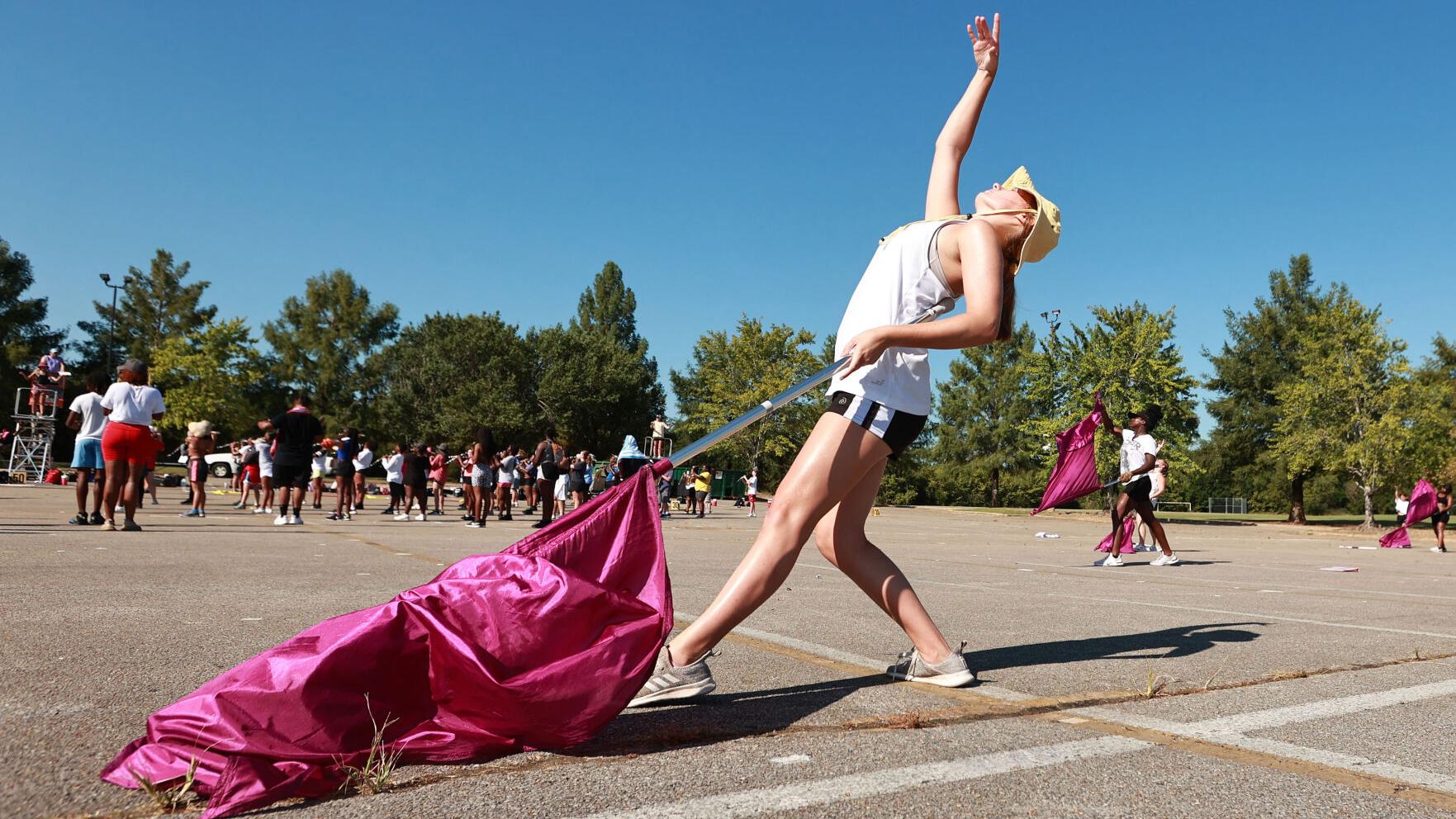 Every note THS band plays results from sweat and determination